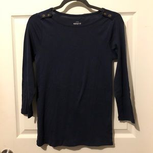J Crew Perfect Fit Long Sleeve T- Shirt